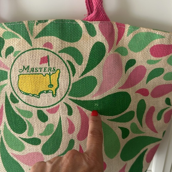 Vintage Y2K Masters Golf Shopper Tote Bag Made in India - Picture 5 of 8